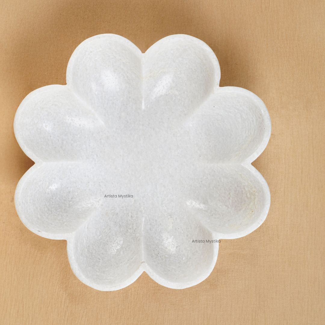Flower Shaped Marble 8P WM