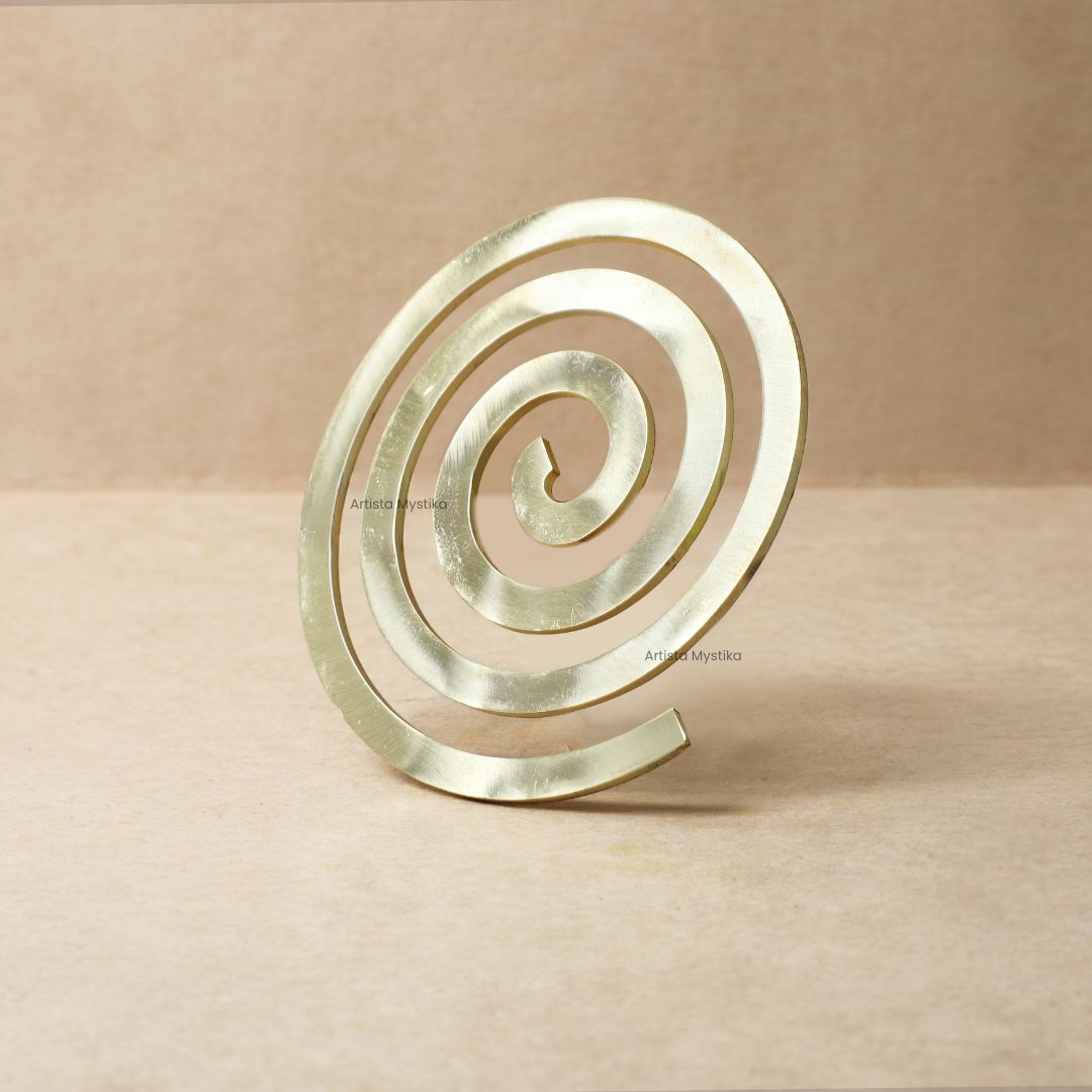 Brass Round Spiral