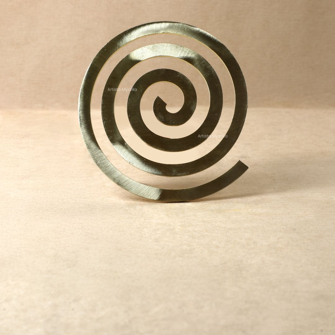 Brass Round Spiral